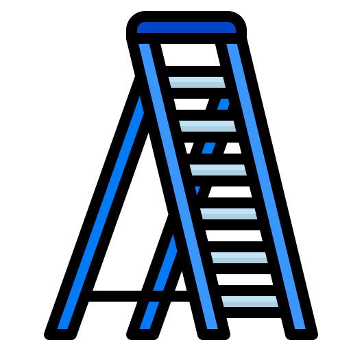 Ladder photo3idea_studio Lineal Color icon
