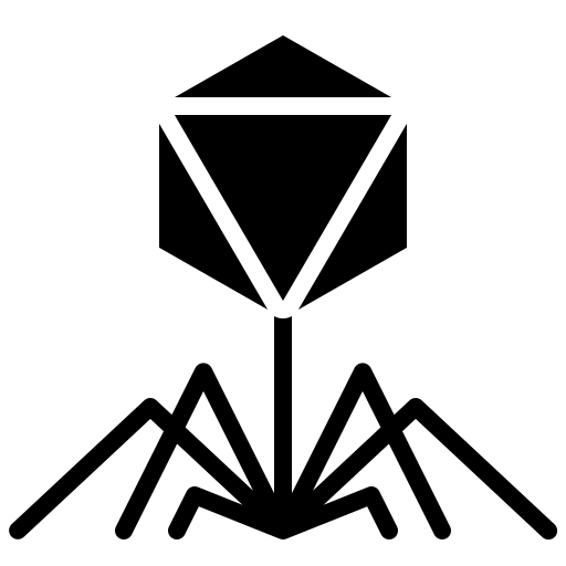 vírus Generic Glyph Ícone