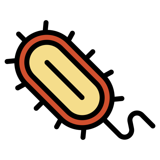 세균 Generic Outline Color icon