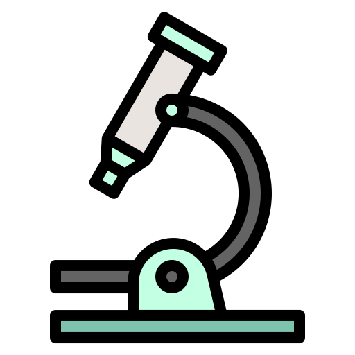 Микроскоп Generic Outline Color иконка