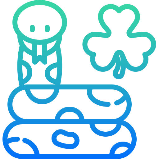 Snake Winnievizence Outline gradient icon