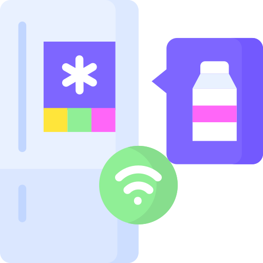 Smart fridge Special Flat icon