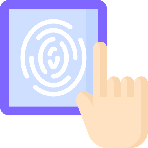 fingerabdruckscan Special Flat icon