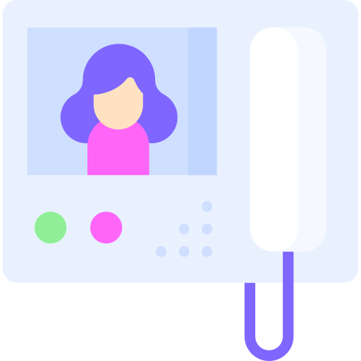 Video doorbell Special Flat icon