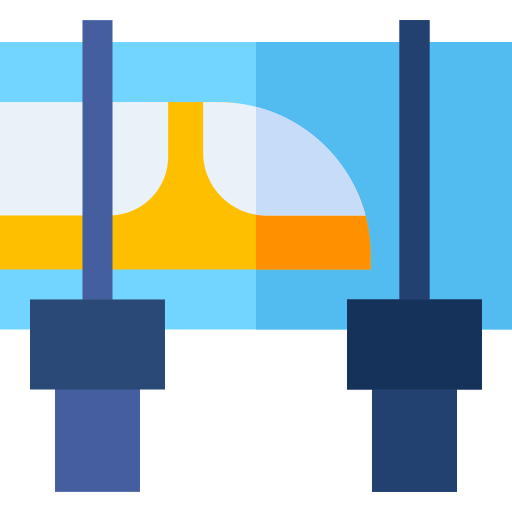 skytrain Basic Straight Flat ikona