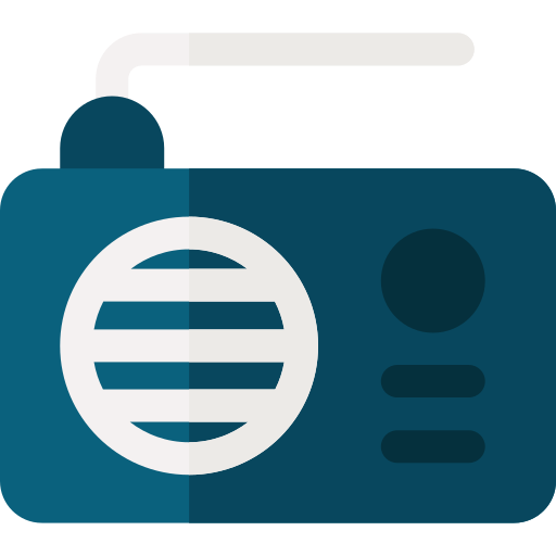 Radio Basic Rounded Flat icon