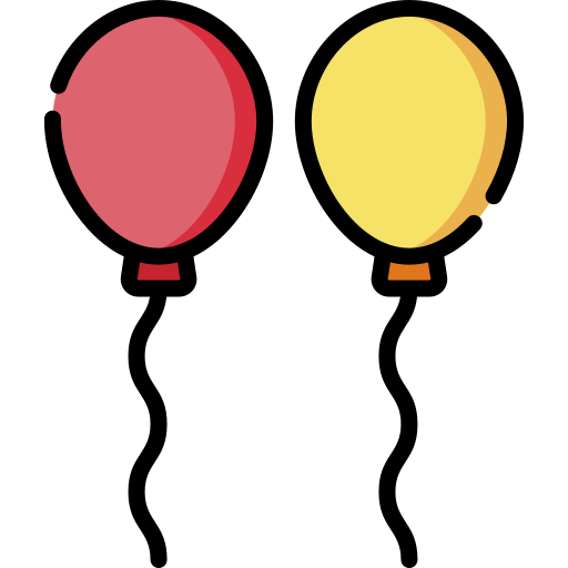 des ballons Special Lineal color Icône