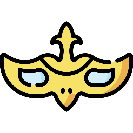maschera di carnevale Special Lineal color icona