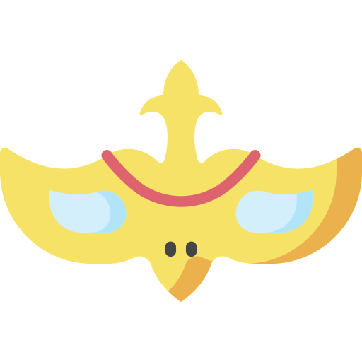 maschera di carnevale Special Flat icona