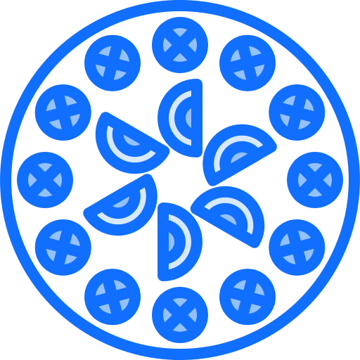 merenda Coloring Blue icona