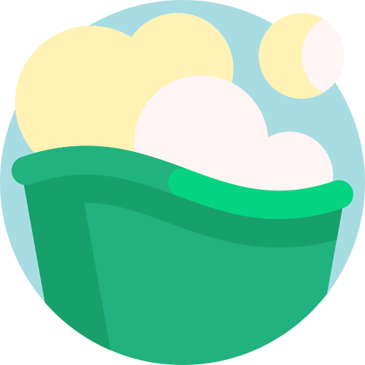 vasca da bagno per bambini Detailed Flat Circular Flat icona