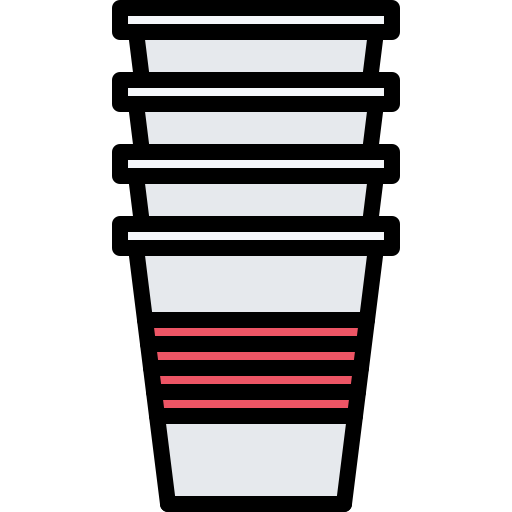 Paper cup Coloring Color icon