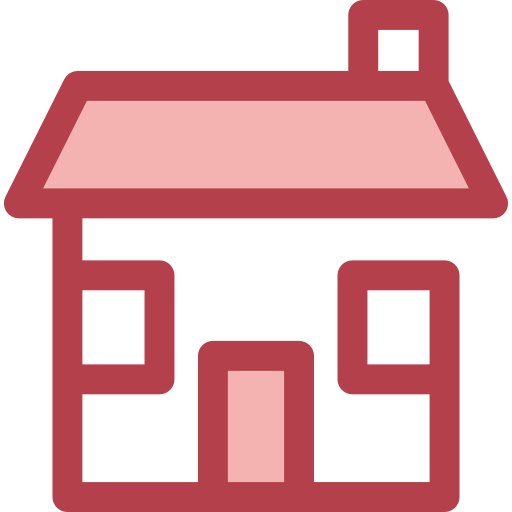casa Monochrome Red icona