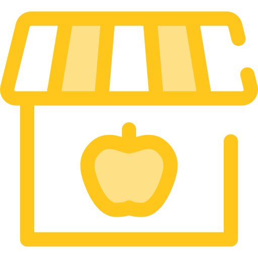 店 Monochrome Yellow icon