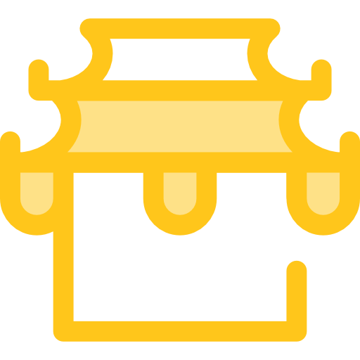 店 Monochrome Yellow icon