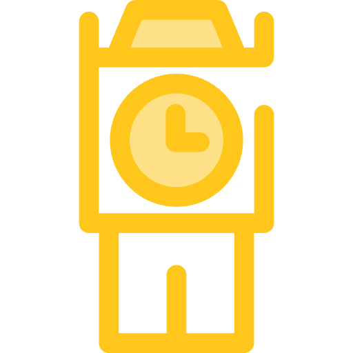 記念碑 Monochrome Yellow icon