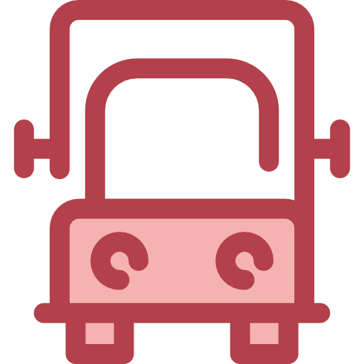camion Monochrome Red icona