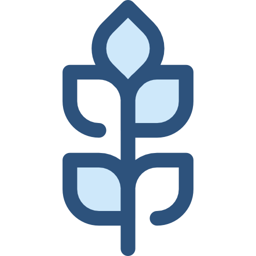 trigo Monochrome Blue icono