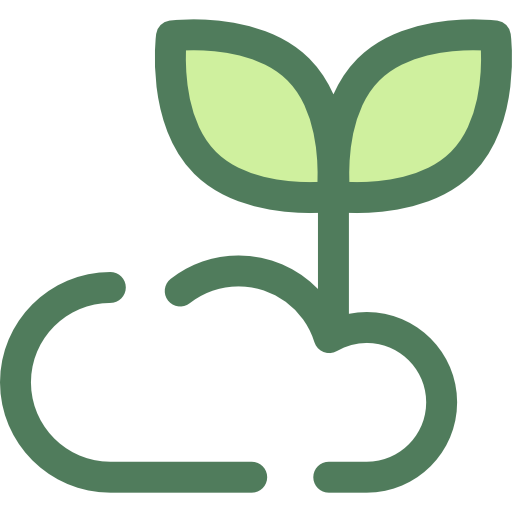Sprout Monochrome Green icon