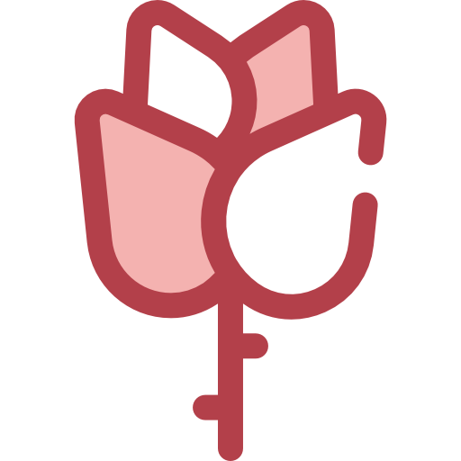 rosa Monochrome Red icono
