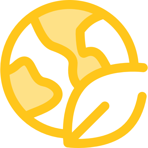 ecología Monochrome Yellow icono