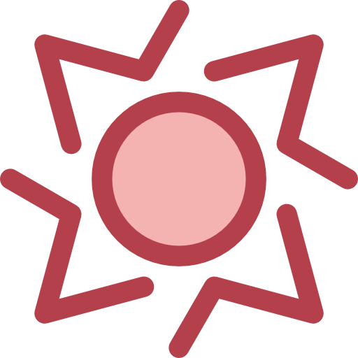 山 Monochrome Red icon