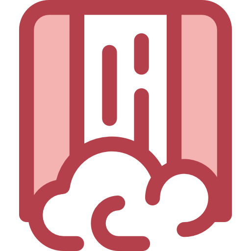 wodospad Monochrome Red ikona