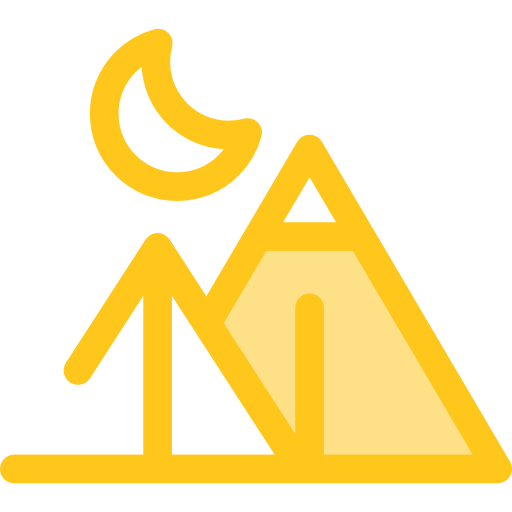 Mountains Monochrome Yellow icon