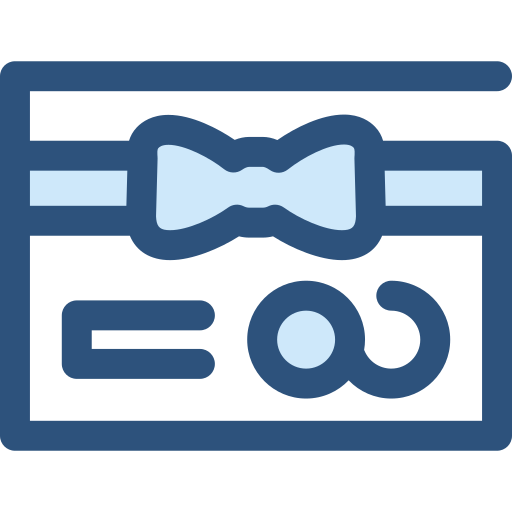 tarjeta de regalo Monochrome Blue icono