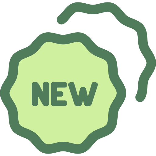 badge Monochrome Green Icône