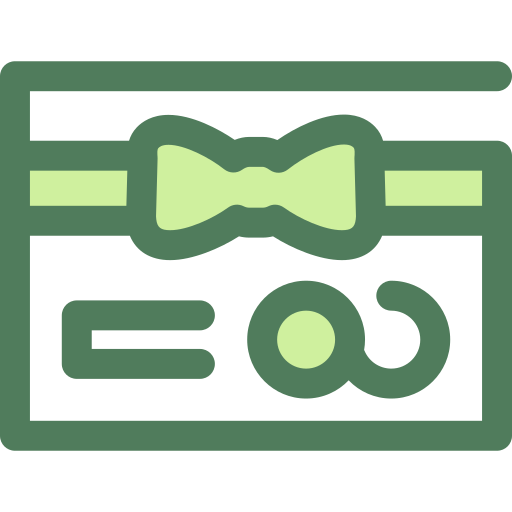 tarjeta de regalo Monochrome Green icono