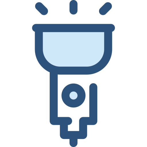 chaleco reflector Monochrome Blue icono