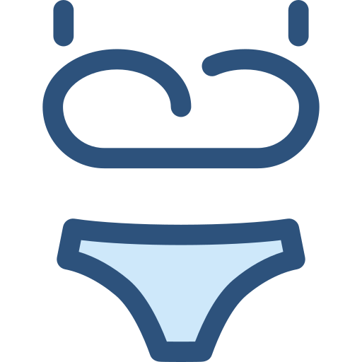 zwempak Monochrome Blue icoon