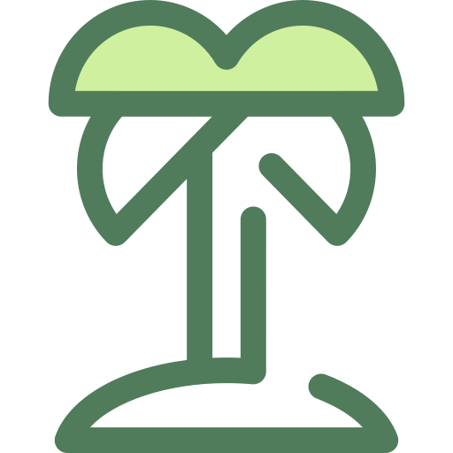 Island Monochrome Green icon