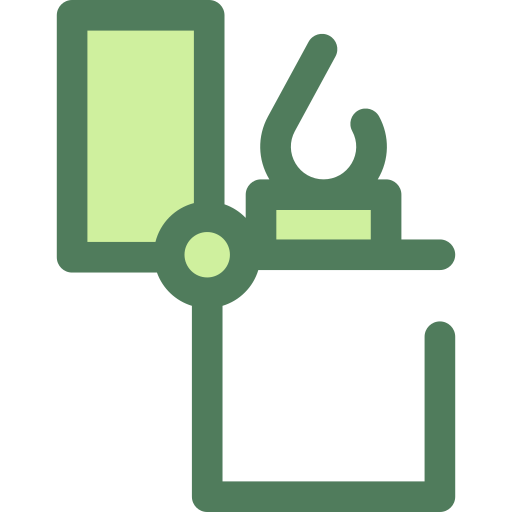 encendedor Monochrome Green icono