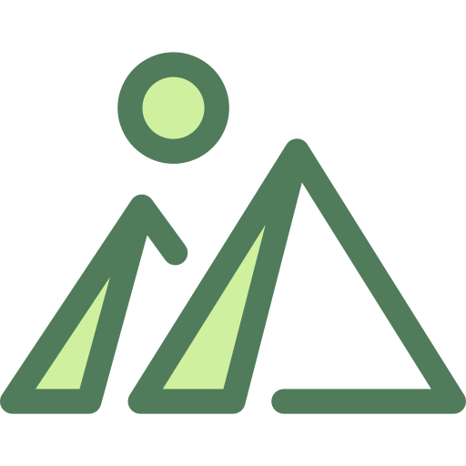 piramidi Monochrome Green icona