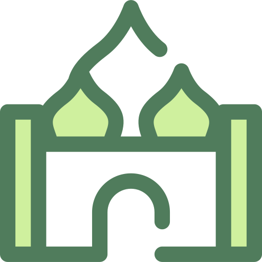 Тадж-Махал Monochrome Green иконка