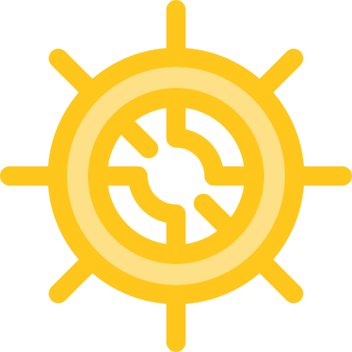 timón Monochrome Yellow icono