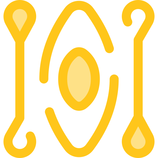kajak Monochrome Yellow ikona