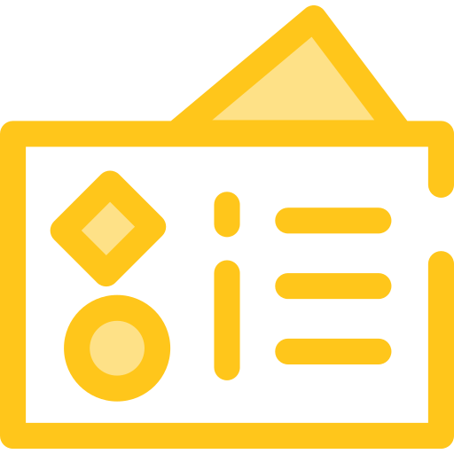 pocztówka Monochrome Yellow ikona
