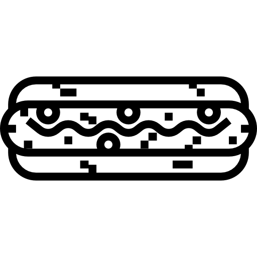 hotdog Detailed Straight Lineal icon