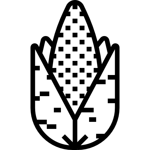 kolba kukurydzy Detailed Straight Lineal ikona
