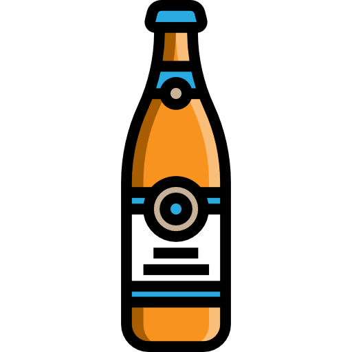 ビール Detailed Straight Lineal color icon
