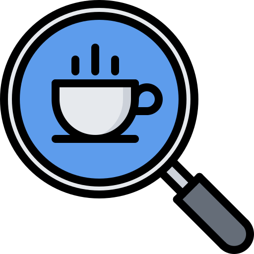 taza de café Coloring Color icono