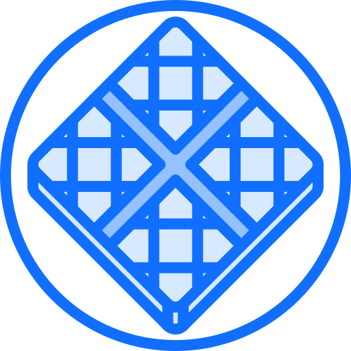 waffel Coloring Blue icon