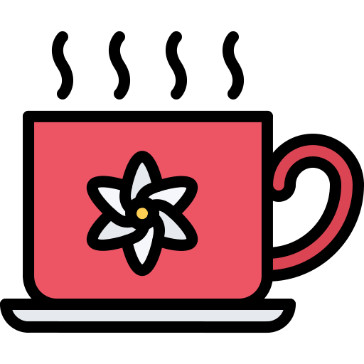 Herbal tea Coloring Color icon