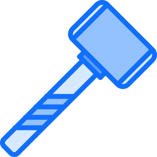 Молоток Coloring Blue иконка