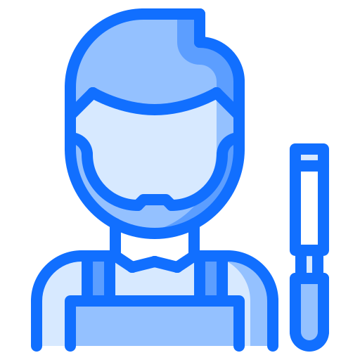 carpintero Coloring Blue icono