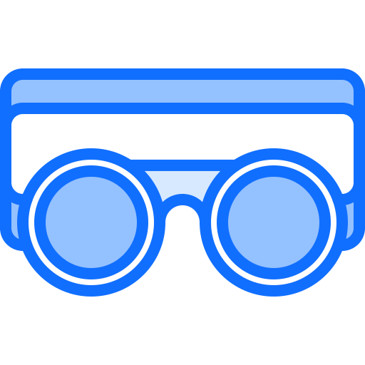 Óculos Coloring Blue Ícone