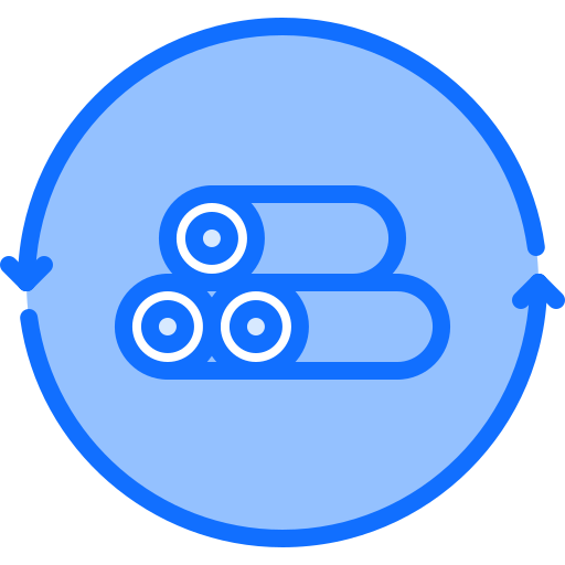Wood Coloring Blue icon